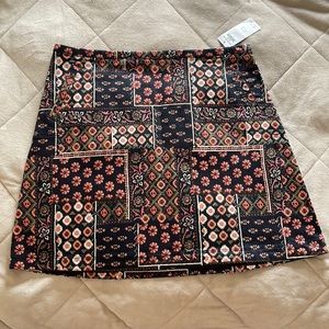 Hollister Patchwork Mini Skirt